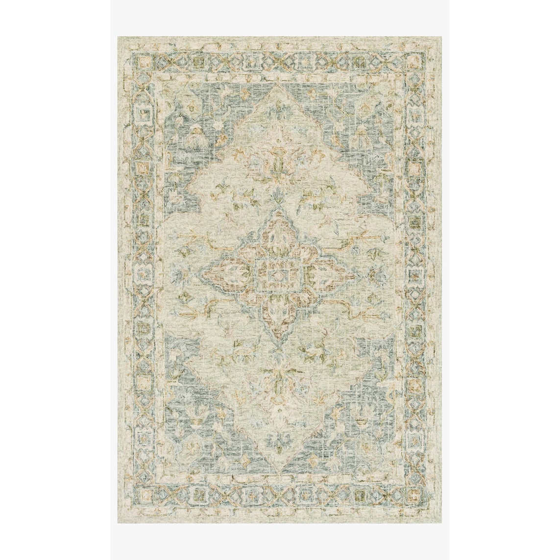Alexander Home Hand-hooked Traditional Mosaic Wool Rug - On